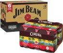 Jim-Beam-Gold-Cola-7-or-Coruba-Cola-7-6-x-330mL-Cans Sale