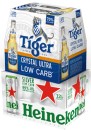 Tiger-Crystal-Ultra-Low-Carb-12-x-330mL-Bottles-or-Heineken-Silver-12-x-330mL-Cans Sale