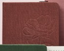 Noted-Rosa-A5-Red-Linen-Notebook Sale