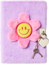 WHSmith-Chasing-Daisies-A6-Lockable-Plush-Notebook Sale