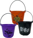Halloween-Pails-Orange-Black-or-Purple Sale