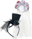 Halloween-Headband-Bride-or-Top-Hat Sale