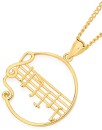 9ct-Music-Pendant Sale