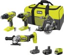 Ryobi-One-18V-4-Pce-Combo-Kit Sale