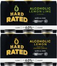 Hard-Rated-Lemon-or-Lemon-Lime-Low-Sugar-6-6-x-330mL-Cans Sale