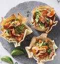 Salmon-Guacamole-Tortilla-Bowls Sale