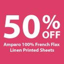 50-off-Amparo-100-French-Flax-Linen-Printed-Sheets Sale