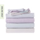 Delvine-Striped-Microfibre-Sheet-Sets Sale