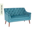 Farrah-Velvet-Loveseat Sale