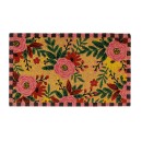Solace-Gabriel-Checker-Floral-Coir-Mat Sale
