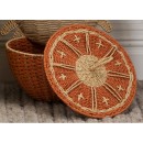 Design-Republique-Orange-Paper-Basket-With-Lid Sale
