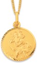 9ct-16mm-St-Christopher-Gents-Pendant Sale