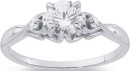 Sterling-Silver-Cubic-Zirconia-Solitaire-Ring Sale