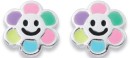 Sterling-Silver-Enamel-Happy-Flower-Studs Sale