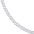 Sterling-Silver-55cm-DC-Flat-Curb-Chain Sale