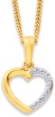 9ct-Diamond-Heart-Pendant Sale