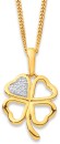 9ct-Diamond-4-Leaf-Clover-Pendant Sale