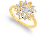 9ct-Diamond-Flower-Ring Sale