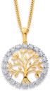 9ct-Diamond-Tree-of-Life-Pendant Sale