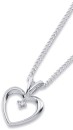 9ct-White-Gold-Diamond-Open-Heart-Pendant Sale