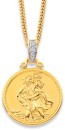9ct-Diamond-Bail-St-Christopher-Pendant Sale