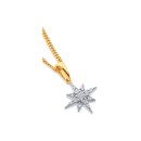 9ct-Diamond-North-Star-Pendant Sale