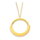 9ct-Circle-Pendant-with-Chain Sale