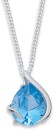 Sterling-Silver-Blue-Created-Spinel-Pendant Sale