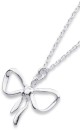 Sterling-Silver-Bow-Pendant-with-Chain Sale