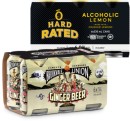 Hard-Rated-Lemon-or-Lemon-Lime-Low-Sugar-6-or-Brookvale-Union-Range-4-6-X-330mL-Cans Sale