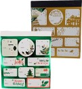 Christmas-Foil-Present-Stickers-Gold-or-Traditional-40-Pack Sale