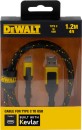 DeWALT-12m-USB-C-USB-Reinforced-Charging-Cable Sale
