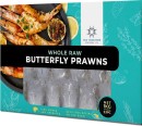 Sea-Treasure-Whole-Raw-Butterfly-Prawns-1kg Sale