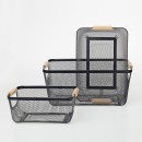 Home-Co-Cassius-Bathroom-Storage-Basket-Black Sale