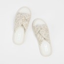 Mya-Crossover-Slipper-Natural Sale
