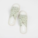 Mya-Crossover-Slipper-Khaki Sale