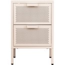 Romy-2-Drawer-Bedside-Cream Sale