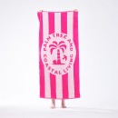 Seaside-Supplies-Double-Jacquard-Velour-Beach-Towel-Pink-Stripe-80x160cm Sale
