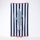 Seaside-Supplies-Double-Jacquard-Velour-Beach-Towel-Shark-100x180cm Sale