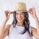 Seaside-Supplies-Beach-Hat-With-Bead-Trim Sale