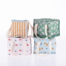 Home-Co-Wren-Stripe-Square-Lunch-Tote Sale