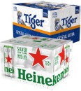 Heineken-Silver-or-Tiger-Crystal-Ultra-Low-Carb-12-x-330ml-Cans Sale