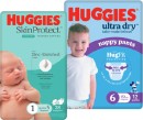 Huggies-Convenience-Pack-Ultra-Dry-Nappies-16-28-Pack-or-Nappy-Pants-12-15-Pack Sale