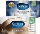 Sorbent-Toilet-Tissue-Long-Roll-or-Thick-Large-8-Pack Sale