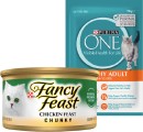 Fancy-Feast-Cat-Food-85g-or-Purina-One-Chicken-Pouches-70g Sale