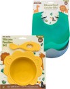 Kiwi-Bubba-Silicone-Feeding-Set-1-Pack-or-Catcher-Bib-2-Pack Sale
