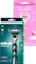 Gillette-Mach-3-or-Venus-White-Tea-Razor-2-Blades Sale
