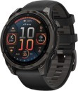 Garmin-fenix-8-47mm-AMOLED-Sapphire-Edition-Carbon-Grey-Titanium-with-BlackPebble-Grey-Band Sale