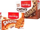 Flemings-Chewy-Muesli-Bars-165-180g-or-Flemings-Snacker-162g Sale