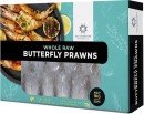 Sea-Treasure-Whole-Raw-Butterfly-Prawns-1kg Sale